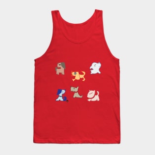 Dog Art (Mixed Breed) Tank Top